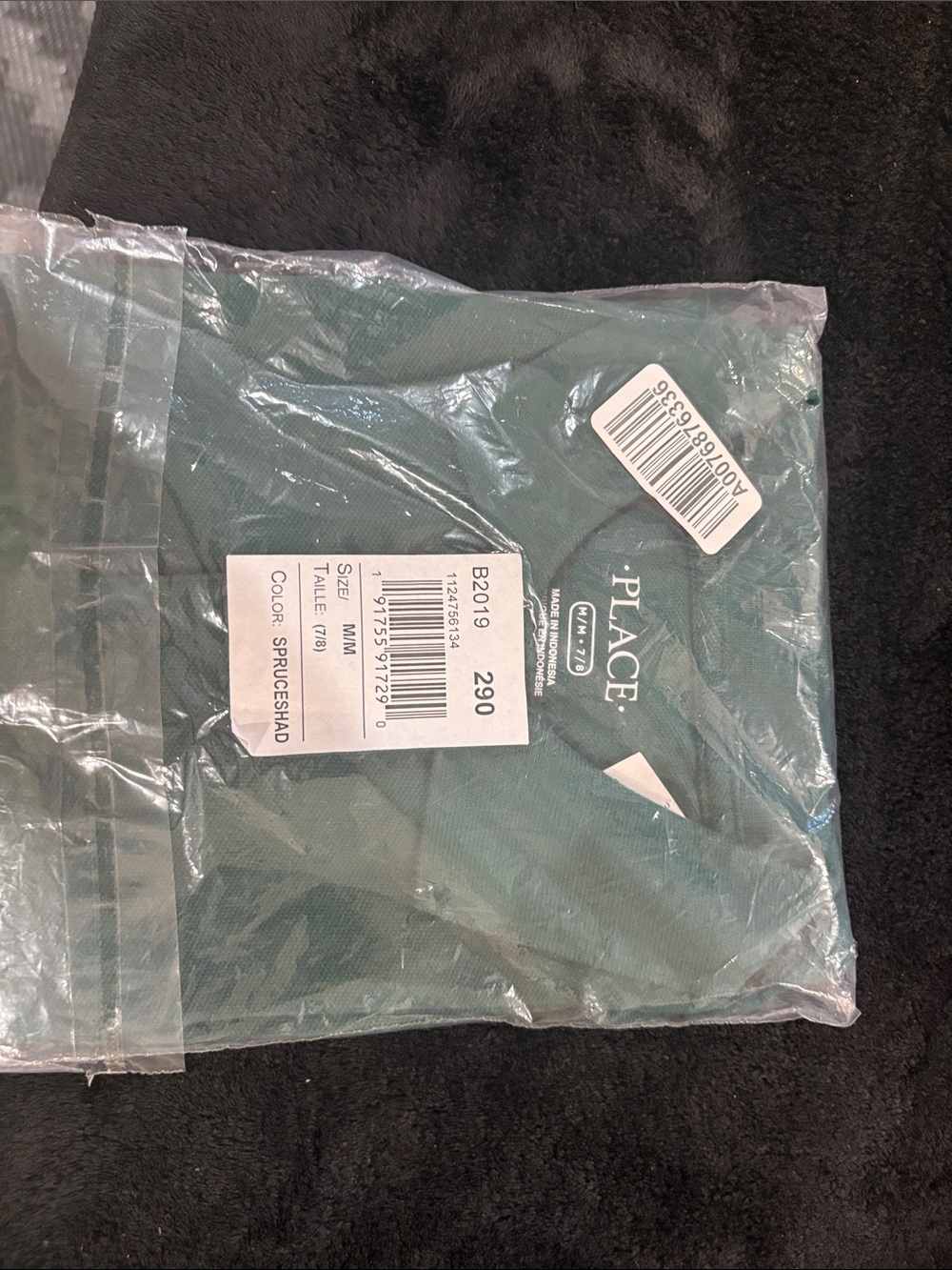 The Children's Place Spruce/Teal Knit Top